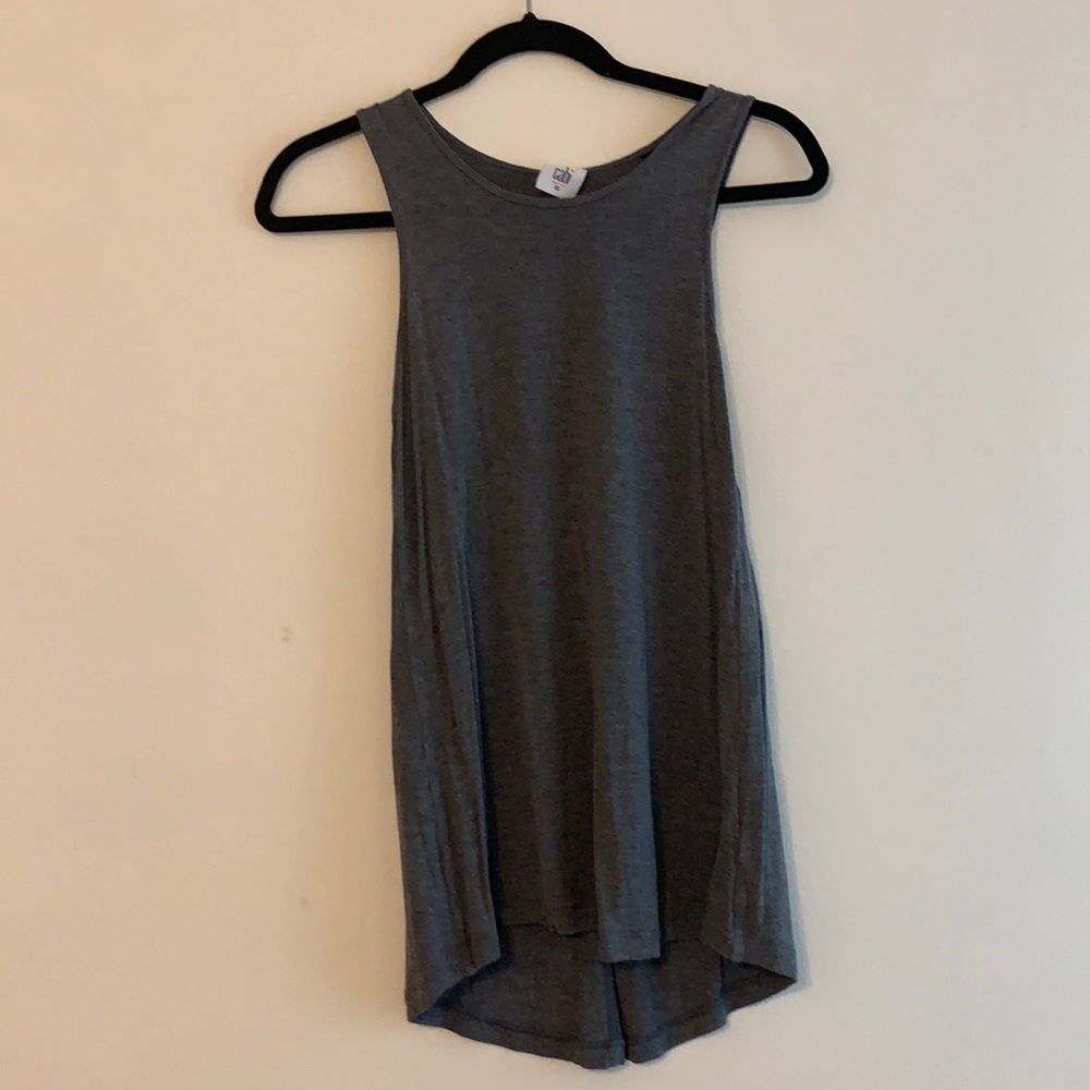 CAbi gray tank top